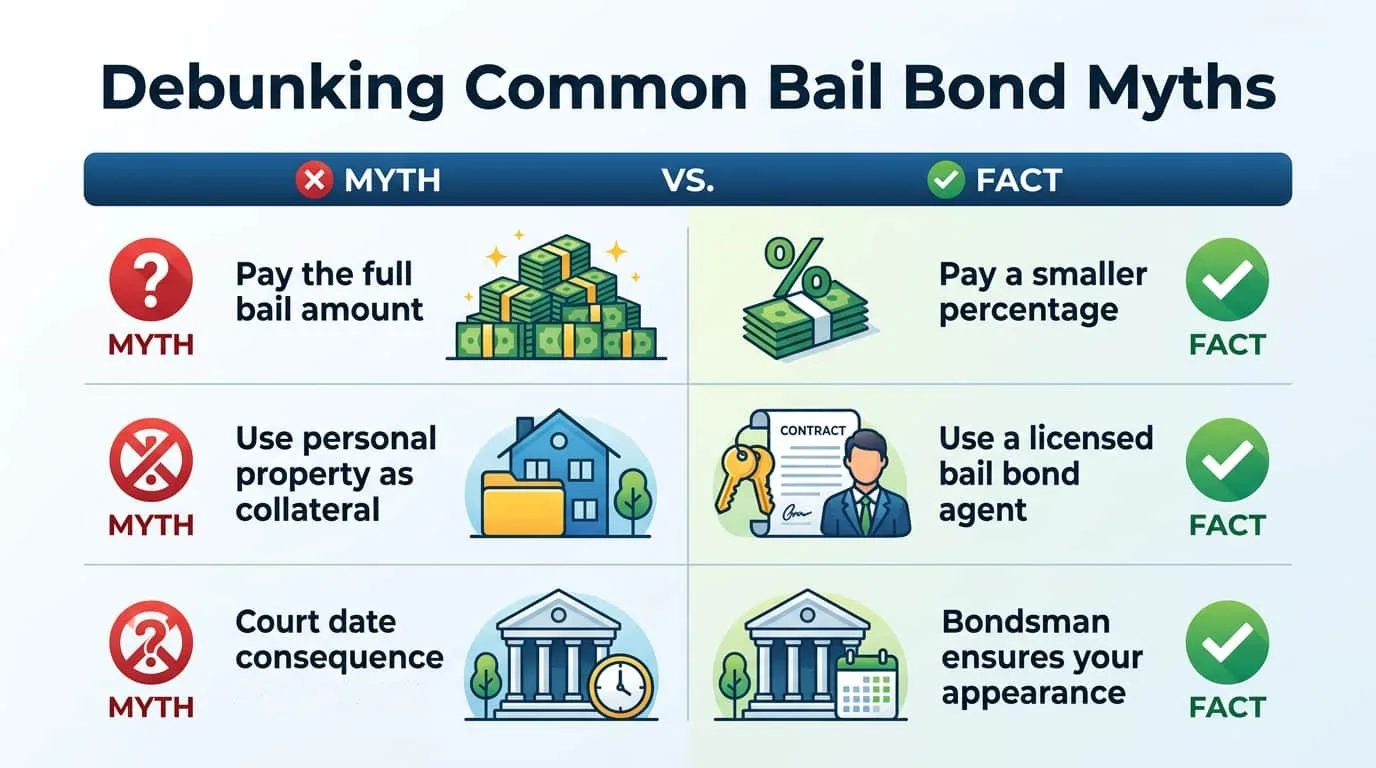 Bail Bond Myths Debunked: What Orlando Defendants Need to Know